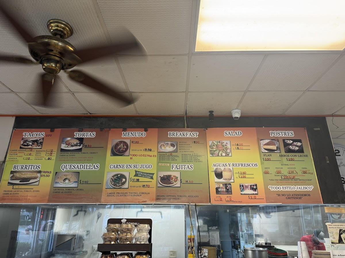 Taqueria Chanos Menu - Image 3