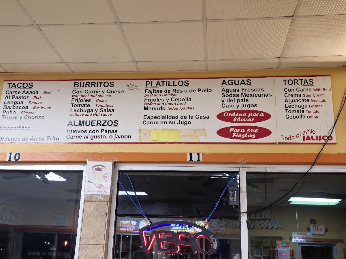 Taqueria Chanos Menu - Image 4